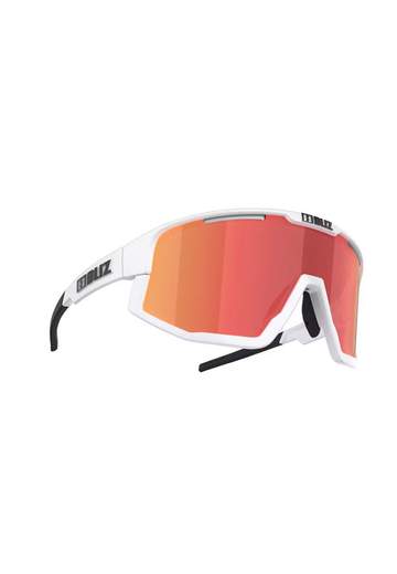 Bliz Fusion Matte White Red Multi Lens
