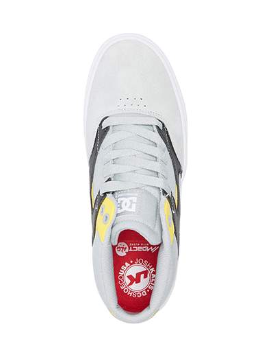 Dc Kalis Vulc Mid Grey Black Yellow SS23