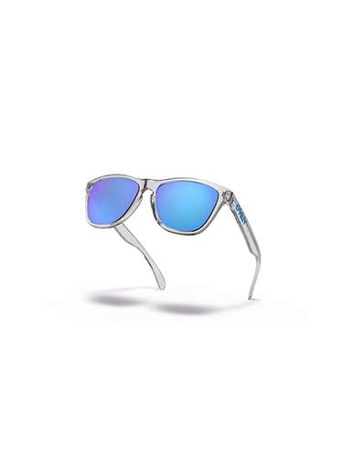 Oakley Frogskins Crystal Clear Prizm Sapphire