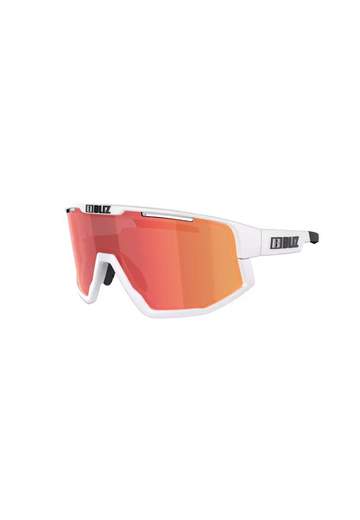 Bliz Fusion Matte White Red Multi Lens