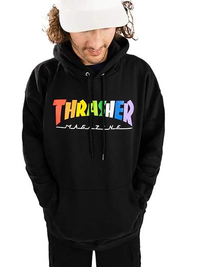 Thrasher Rainbow Mag Hood