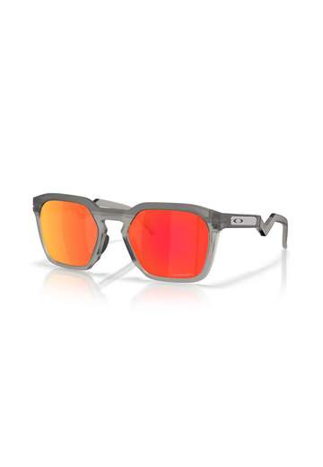 Oakley Hstn Sq Matte Grey Smoke Prizm Ruby