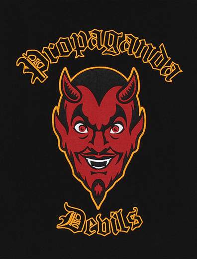 Propaganda Mefisto Hoodie Black Fw23