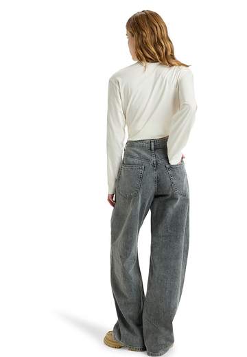 Roxy Milla Wide Leg Regular Mid Gr W25