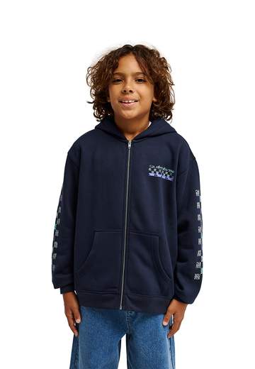 Quiksilver Graphic Hero Hoodie Zip Youth SS26