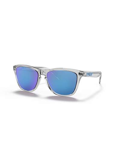 Oakley Frogskins Crystal Clear Prizm Sapphire