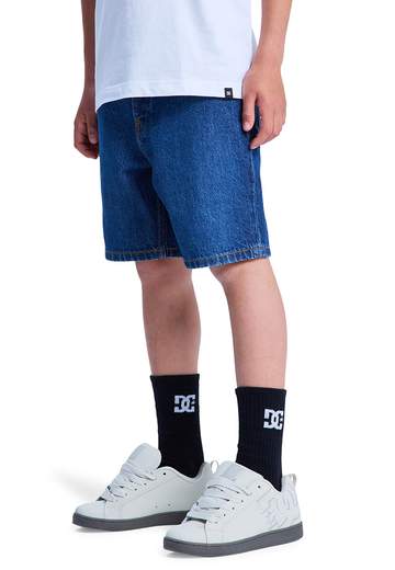 Dc Baggy Denim Short Youth SS26