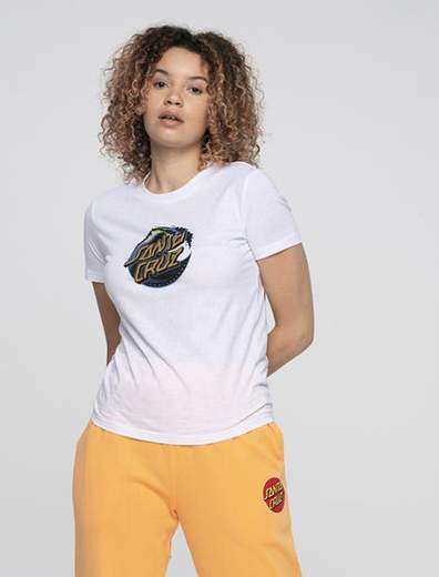 Santa Cruz Holo Wave Dot Front T-Shirt