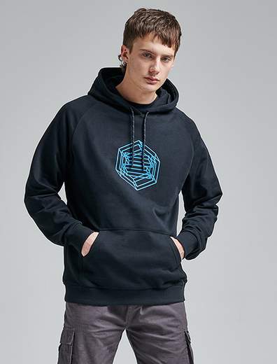 Dolly Noire Logo Wireframe Hoodie
