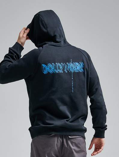 Dolly Noire Logo Wireframe Hoodie