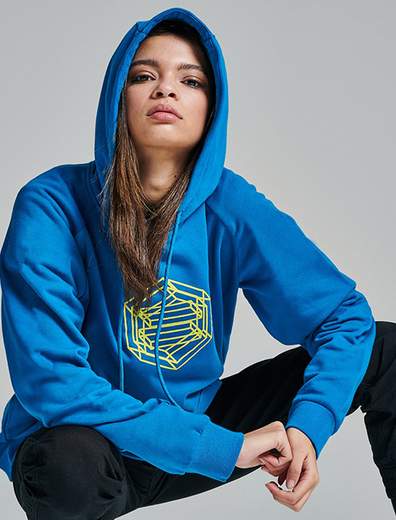 Dolly Noire Logo Wireframe Hoodie