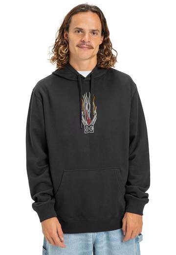 Felpa con Cappuccio da Uomo DC Shoes Burnt Out