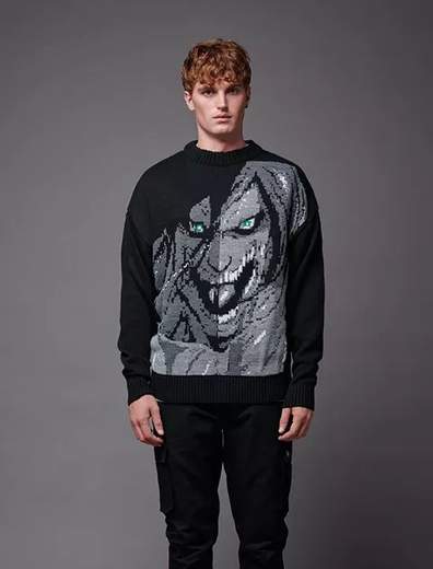 Dolly Noire Attack Titan Sweater W23