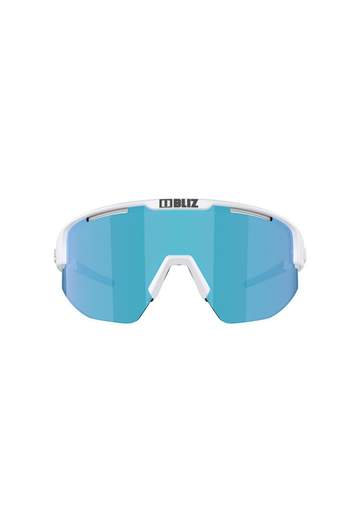 Bliz Matrix Small Matte White Blue Multi Lens