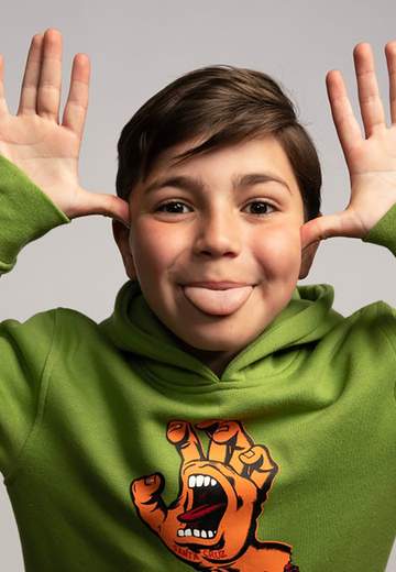 Santa Cruz Youth Screaming Hand Hood SS24