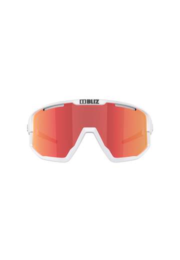 Bliz Fusion Matte White Red Multi Lens