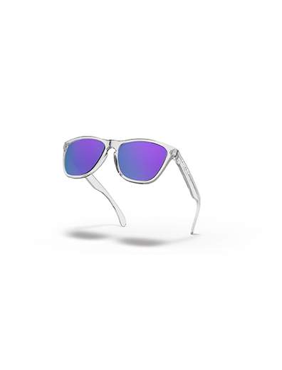 Oakley Frogskins Polished Clear Prizm Violet