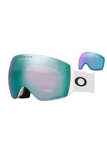 Oakley Flight Deck Pro L Matte White Prizm Snow Sapphire Iridium