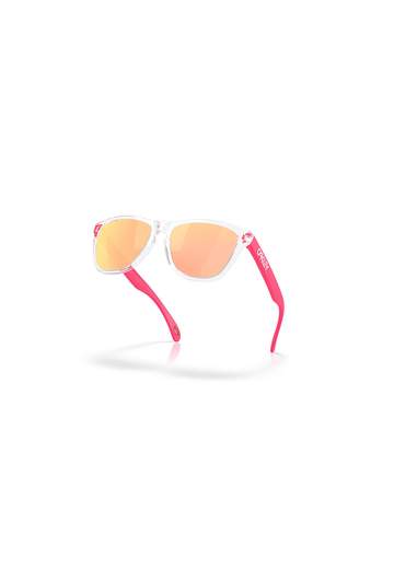 Oakley Frogskins Clear Prizm Rose Gold Polarized