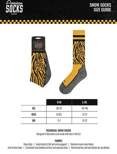 American Socks Snowboard Rules