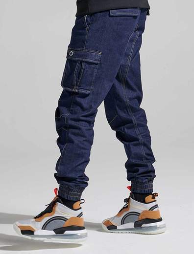 Dolly Noire Denim Pants Cargo Long