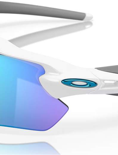 Oakley Radar Ev Path Polished White Prizm Sapphire