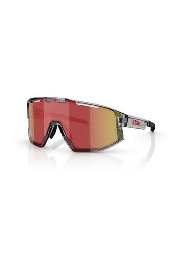 Bliz Fusion Transparent Dark Grey Red