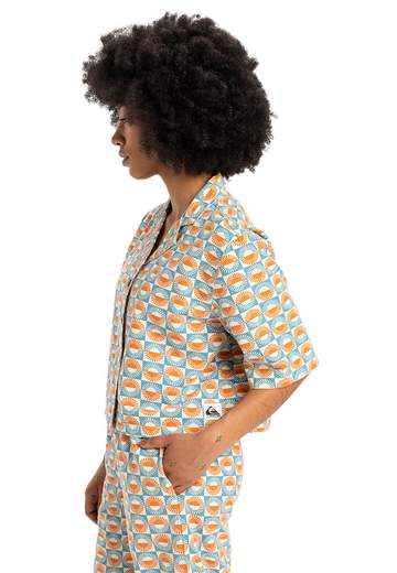 Quiksilver Dad Crop Fit SS Cotton SS25