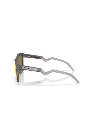 Oakley Hstn Sq Matte Grey Smoke Prizm Ruby