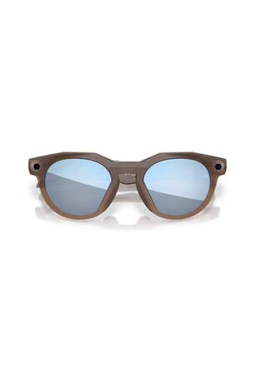 Oakley Meta HSTN Brown Smoke Prizm Deep Water Polarized