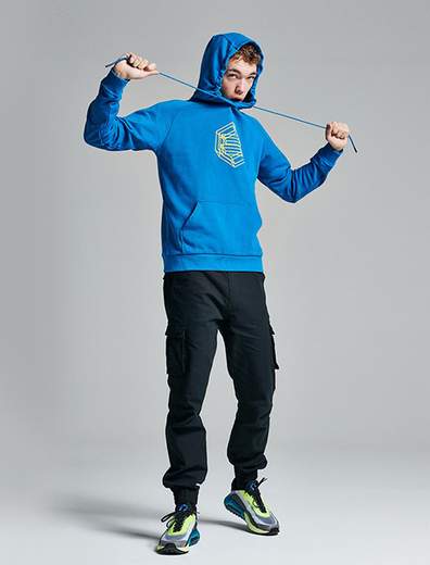 Dolly Noire Logo Wireframe Hoodie