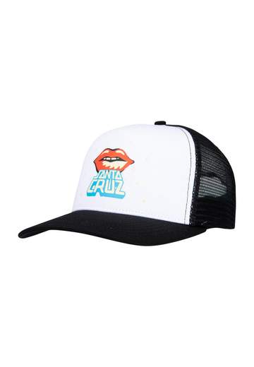 Santa Cruz Johnson Danger Zone Lips Meshback SS24