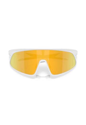 Oakley RSLV Matte White Prizm 24K
