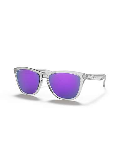 Oakley Frogskins Polished Clear Prizm Violet