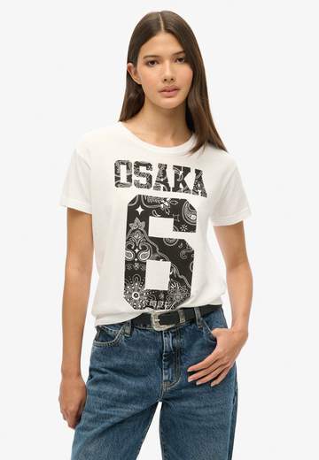 Superdry Osaka 6 Bandana 90s Tee Wo's W24