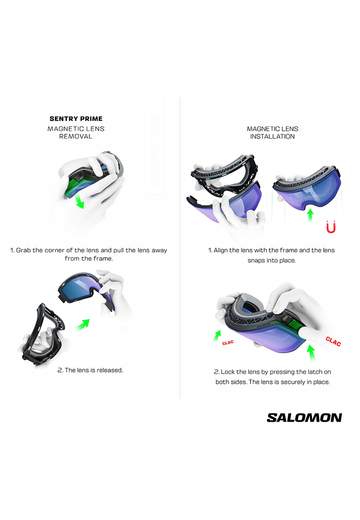 Salomon Sentry Prime Sigma Black Sigma Sky Blue Sigma Silver Pink W24