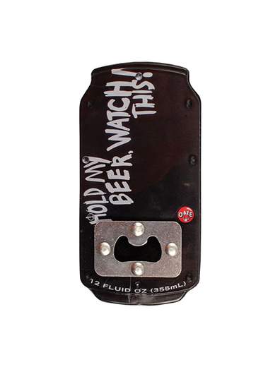 One Ball Hold My Beer Bottle Opener Stomp Pad W23