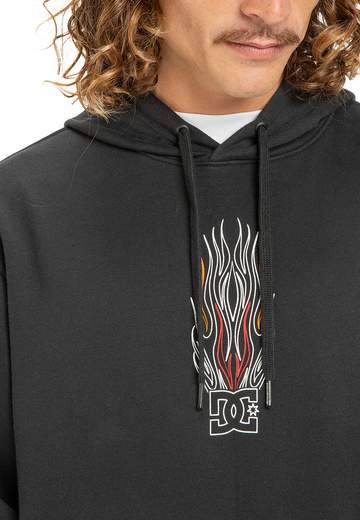 Felpa con Cappuccio da Uomo DC Shoes Burnt Out