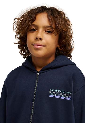 Quiksilver Graphic Hero Hoodie Zip Youth SS26