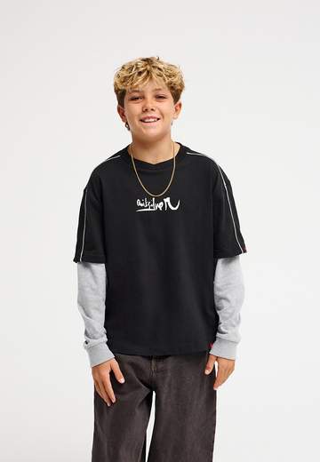 Quiksilver YG Double Layer Tee Youth T Youth W26