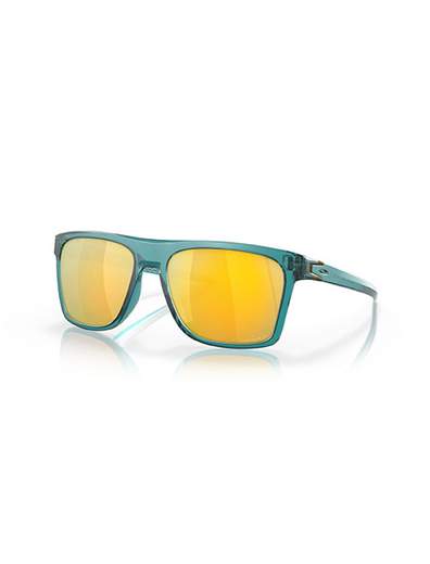 Oakley Leffingwell Matte Artic Surf Prizm 24k Polarized