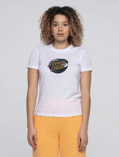 Santa Cruz Holo Wave Dot Front T-Shirt