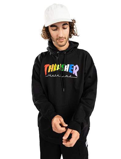 Thrasher Rainbow Mag Hood