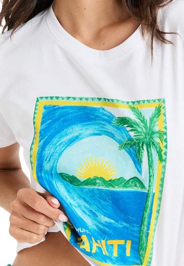 Roxy Atlas Oceanregular Crop SS25