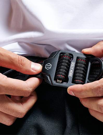 Dolly Noire Circuit Ring Belt