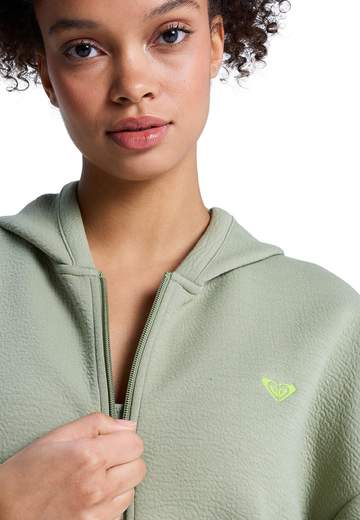 Roxy Rise & Vibe Textured Hoodie SS26