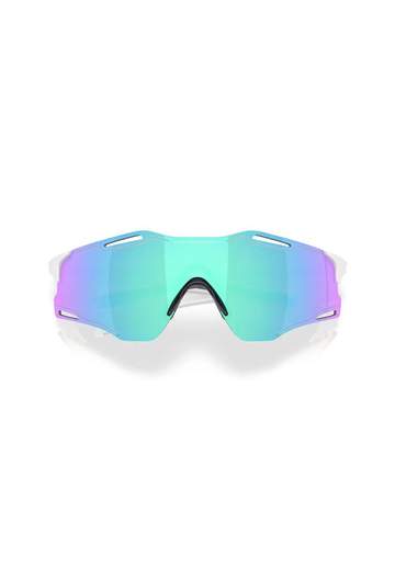 Oakley Cybr Zero Polished White Prizm Sapphire