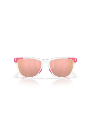 Oakley Frogskins Clear Prizm Rose Gold Polarized