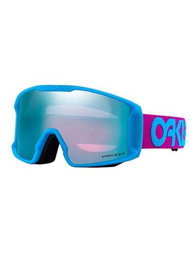 Oakley Line Miner M B1B Purple Prizm Sapphire Iridium Lens W23