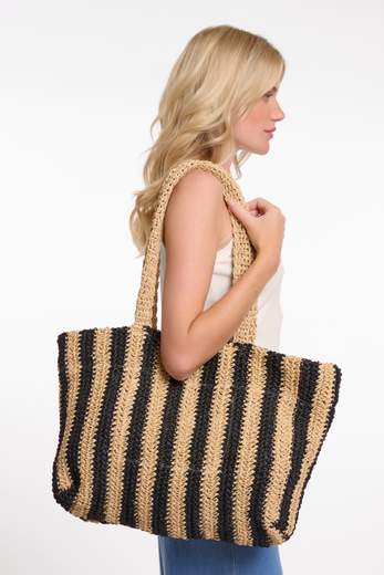 Rino & Pelle VANESSA, Straw Beach Tote Bag